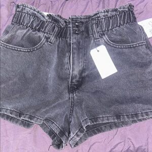 Forever 21 Black High Waist Shorts